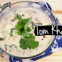 Tom Kha Gai (Thai Chicken Coconut Soup) | ต้มข่าไก่