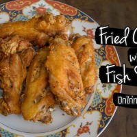 Fried Chicken Wings with Fish Sauce | ปีกไก่ทอดน้ำปลา